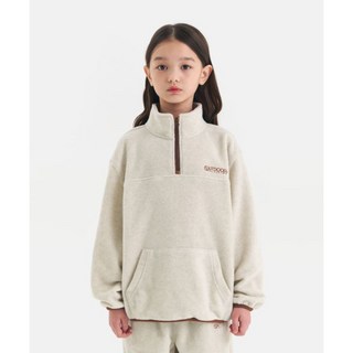 [아웃도어프로덕츠키즈] 폴라플리스 배색 반집업 (오트밀) OD254IZM09_OTM