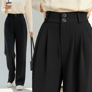 여성 스판 팬츠 하이웨스트 바지 밴딩