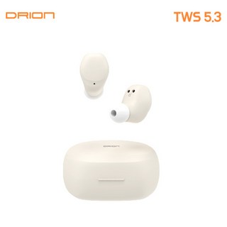 엑티몬 무선 이어폰 블루투스 5.3 TWS100 화이트 가성비 커널형, 드리온 무선 이어폰 5.3 TWS 100