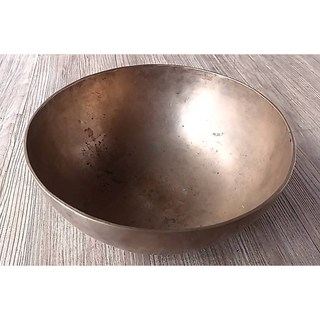 雅典樂器世界 尼泊爾老缽 23公分 銅缽 頌缽, 1個
