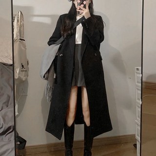 루스리더 여성 출근룩 패션 베이직 모직 코트 E1424