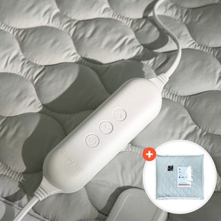 [전자파없는 26년형] 한일의료기 x 오테너 IOT 그래핀 탄소매트 특허받은 20온스 두툼한 카본매트, 02. 슈퍼싱글 110x200, 아이보리