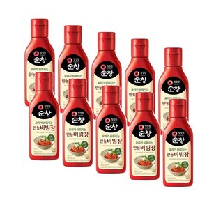 청정원순창 만능비빔장 튜브형, 300g, 10개