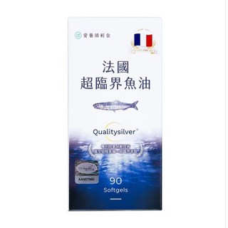 營養師輕食 法國超臨界魚油/1000頂級超臨界魚油, 1個, 法國超臨界魚油