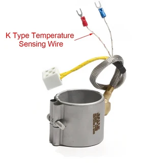 FCABA 55mm 직경 높이 110V/220V/380V 180W/210W/240W/300W/330W 알루미늄 밴드 히터 밀폐형 O-링 엘리먼트, 01 180W 55x30mm(DxH), 01 110V용, 04 as picture