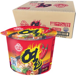 OTOKI 不倒翁 碗裝辛辣拉麵 105g, 12入