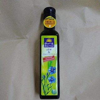 德國小太陽 冷壓初榨亞麻仁油 250毫升, 1個