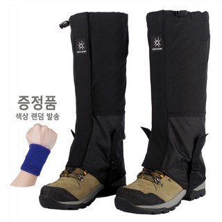 티지피 방수 방풍 사계절 등산각반 발목토시 롱스패츠 남여공용, 블랙