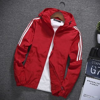 春秋季男士外套 運動休閒 連帽夾剋 薄款寬鬆 學生男裝 潮流上衣 棒球外套 棒球連帽外套 港風男外套 外套情侶 敎練夾剋