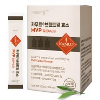세포의아침 MVP 카무트 효소 효능 프리미엄 발효과학 130만 역가수치, 2개, 60g