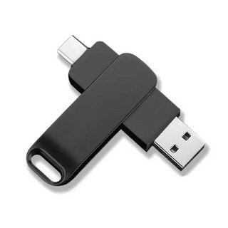 手機隨身碟 手機硬碟 蘋果隨身碟 隨身碟 隨身硬碟 行動硬碟 外接硬碟 迷你隨身碟, 黑色 (2TB), 1個