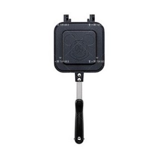 Skater 烤盤 熱壓吐司烤盤 - 雙面直火加熱 輕巧易攜帶, 1個, 米奇