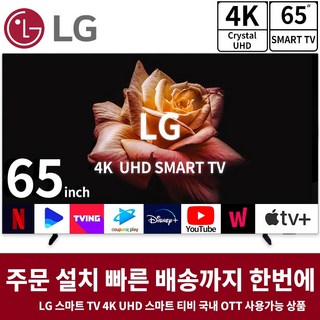 LG 65인치 TV 이미지