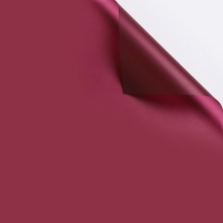 臺南出貨 加厚蜜糖紙 20張/包 素色 霧面紙 韓束紙 半透包花紙 鮮花包裝紙 花店花束 韓素紙, 酒紅色, 1個