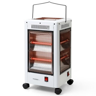 1면 400W 자동전원차단 고효율 석영관 램프 오방전기난로, (250*250*480mm)5950D