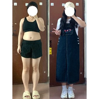 S-5XL 大尺碼洋裝 牛仔吊帶裙 顯瘦梨形身材學院風休閒洋裝, 藍灰色,S 40-45公斤