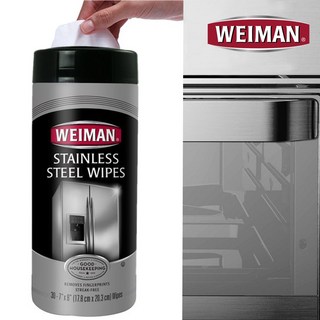 와이만 티슈형 스테인레스세척 광택 청소 클리너, 1개