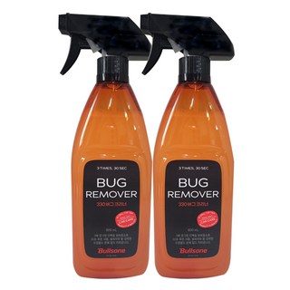 불스원 330 버그크리너 단백질 분해효소 새똥 벌레 수액제거, 600ml, 2개