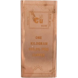 순수 구리 1kg 덩어리 99.9 999 바 수집 전시 및 공예 프로젝트용 무거운 장식용 금속 3036319