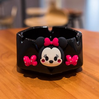 卡通造型菸灰缸, 黑色妮妮 煙灰缸, 1個