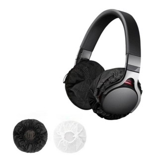 일회용헤드폰커버 위생보호 방음부직포 이어폰위생, 1개, 상세페이지 참조, 블랙