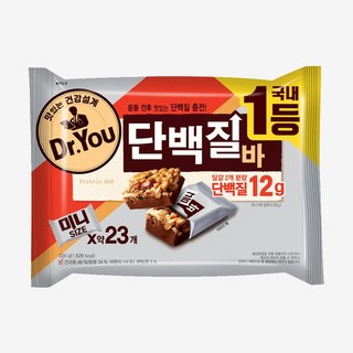 닥터유 단백질바 미니 324g (약 23개입), 23개