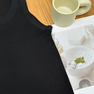 【Fee現貨6色】削肩百搭背心 韓系 削肩背心 條紋 針織背心 女裝 上衣 素面背心 針織上衣 無袖背心 秋天