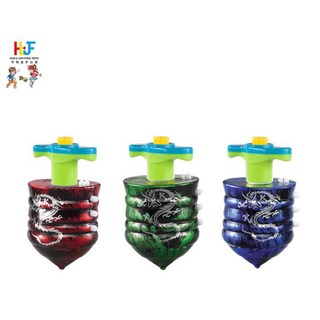 《翔翼玩具》聲光戰鬥陀螺 音樂戰鬥陀螺 兒童益智玩具 安全標章合格, 1個, 3顆-戰鬥陀螺（顏色隨機）13-163