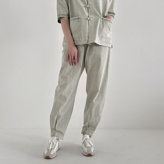 여름 7부 저고리 브이넥 40수 생활한복 국내생산 국산한복 절복바지 법복