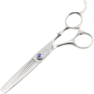 아이치 셀프 커트 헤어컷 학원용 홈케어용 미용가위 틴닝 숱가위 AI-YS30, YS30_6.0 실버, 1개