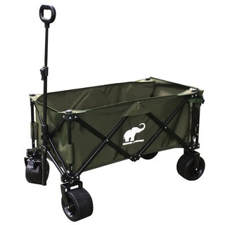 드림레저 프리미엄 코돌이 캠핑 용품 야외 카트, 1개, 카키