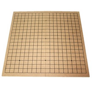 6 BROTHERS BADUK 310 折疊式圍棋盤, 混合顏色, 1個