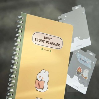 울언니추천샵 보니 스터디 플래너 4개월, 1행운 옐로우