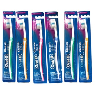 오랄비 클래식 칫솔, 1개입, 6개