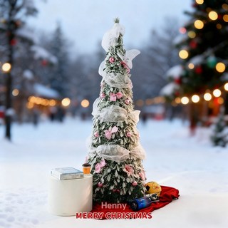 초특가 가성비짱 크리스마스트리 장식볼 리본 오너먼트 풀세트 180cm