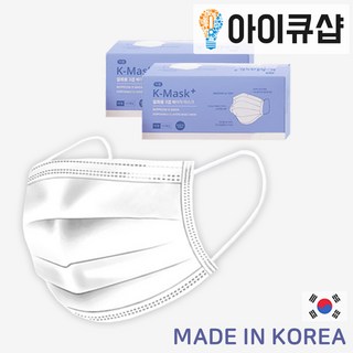 미쁨 K 케이 마스크 일회용 덴탈 시원한 아이큐샵, 1개, 50개입