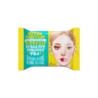 Ariul Purefull 眼唇卸妝棉 溫和保濕 快速卸除彩妝 方便攜帶, 1個, 30片