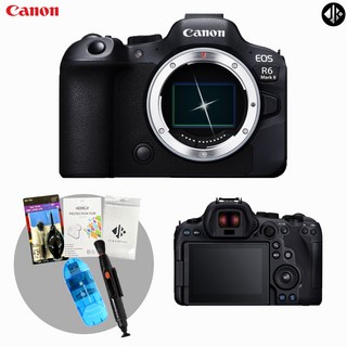 [포토리뷰이벤트] 캐논 EOS R6 Mark II BODY+액정보호필름+포켓융+청소도구+리더기+렌즈 클리닝펜 /WJK, R6MK2