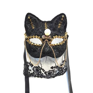 베네치아가면 레이스 무도회 섹시한 깃털 의상 카니발, 1개, 모델 21