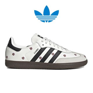 아디다스 삼바 OG W 플라워 자수 흰색 여성 스니커즈