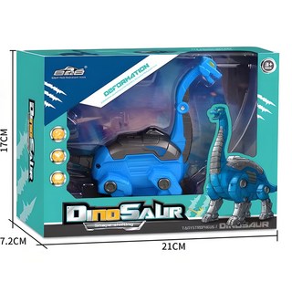 【台灣出貨】變形玩具 恐龍蛋 機械金剛 動物模型 霸王龍 翼龍 機器人 男孩兒童奇趣蛋 趣味玩具 變形玩具 禮物, 1個, 机械腕龙变形蛋【精美彩盒】, 机械腕龙变形蛋【精美彩盒】