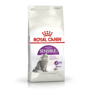 ROYAL CANIN 貓糧 Regular SENSIBLE 33 乾糧, 4kg, 1個, S33 腸胃敏感成貓專用乾糧4公斤
