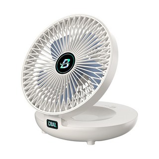 S1 壁掛桌面風扇 空氣循環扇 靜音風扇 風扇 觸控 桌扇 壁扇 電風扇 露營 辦公 小風扇 廚房風扇 折疊風扇, S1風扇/白色(限插電使用 非充電款)