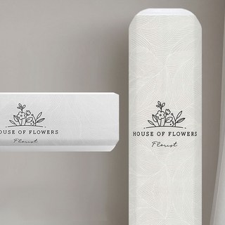 PULSEBIZ 에어컨커버 투인원세트 벽걸이+스탠드 에어컨덮개, 플로리스트, 노멀그레이