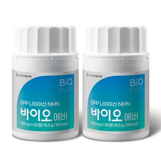 바이오파파 BPP 나이아신 NMN 바이오 에버, 2개, 30정