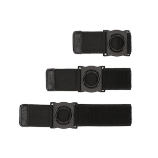 알록패치 스포츠밴드 손목 허벅지 복부 무릎아대 허리보호대 밴드 세트, 1개, 3개입