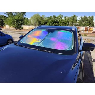 現代適用 KONA 專用 雷射遮陽板 雙層加厚 前擋遮陽板 高反射 全遮光, 1個, 雷射-專用雙層加厚