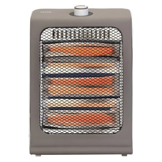BRUnO 兩段式石英管電暖器, 灰色, BQH-2410