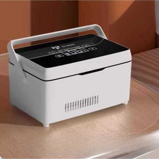 백신 아이스박스 인슐린 냉장고 휴대용 쿨러 가방, 1개, 대용량 배터리/터치스크린 디스플레이