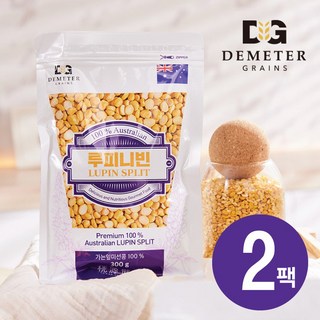 [호주직수입] TheSSem 데메테르 그레인 루피니빈 1팩(300g) 루핀콩 루피리빈 홈쇼핑, 300g, 2개